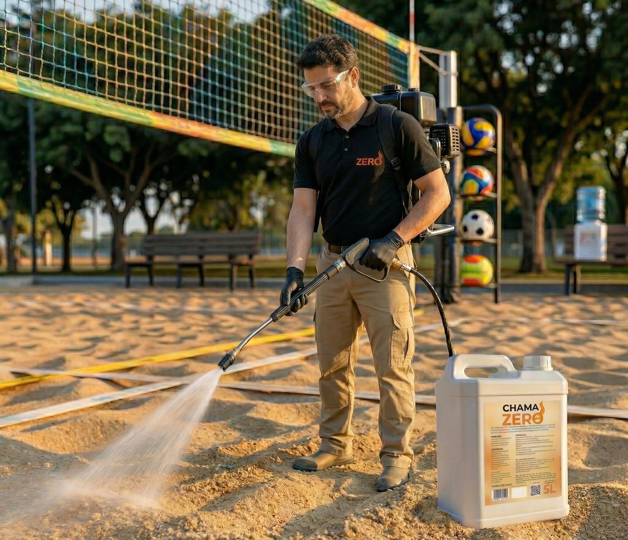 Equipe e operação técnica